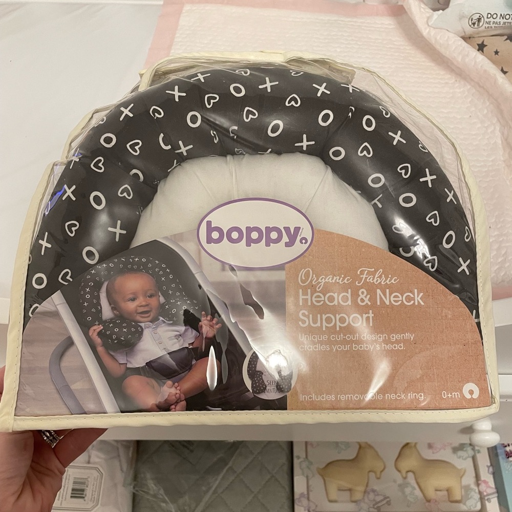 NIB Boppy organic fabric